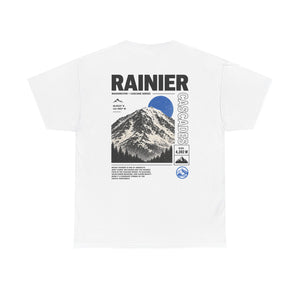 Mt. Rainier Graphic Tee — Cascade Mountains Vintage Adventure T-Shirt